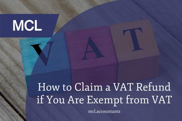 How to Claim a VAT Refund if You Are Exempt from VAT