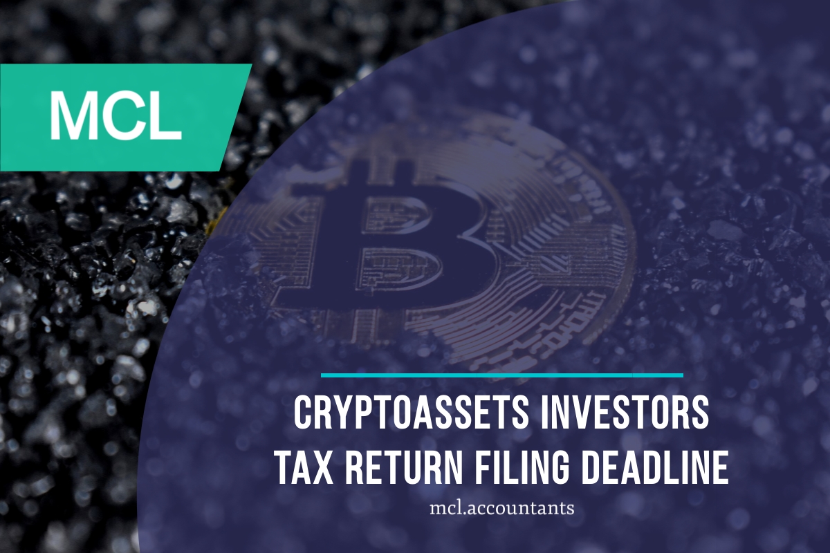 Cryptoassets Tax Return Filing Deadline - Reminder for Crypto Investors
